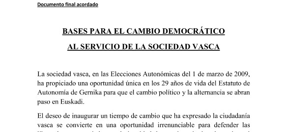 Texto del acuerdo PSE-PP