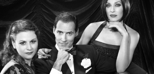 Marcela Paoli, Manuel Bandera y Natalia Millán, intérpretes de Chicago (Foto: Stage)