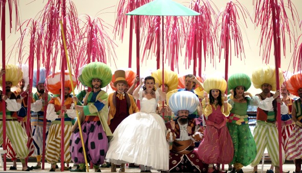 Escena de L´italiana in Algeri (Foto: Javier del Real)