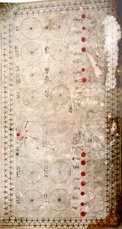 Techo de una de las cámaras del hipogeo TT 353 de Sen en Mut. (Foto: Instituto de Estudios del Antiguo Egipto)