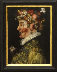 La Primavera de Arcimboldo, expuesta en la Real Academia de Bellas Artes de San Fernando (Foto: Manuel Engo)