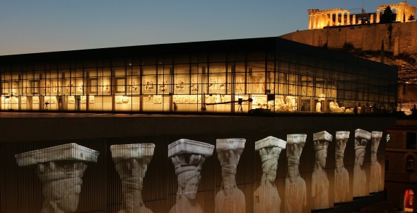 Imagen del nuevo museo de Atenas. Efe