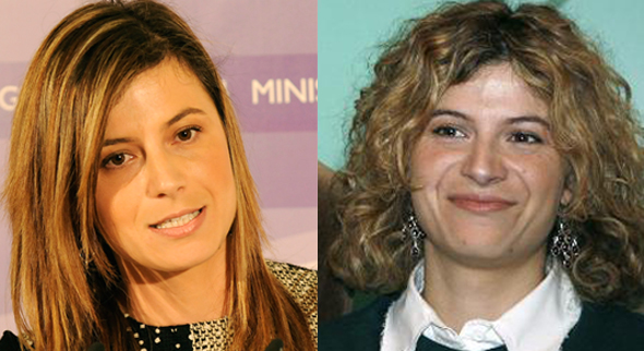 Bibiana Aído, ministra de Igualdad, antes y después