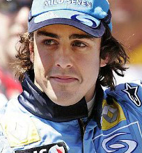 El piloto asturiano, Fernando Alonso