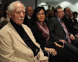 El maestro del teatro, heredero y transmisor del método Stanislavsky en España, Ángel Gutiérrez. Foto: Manuel Engo