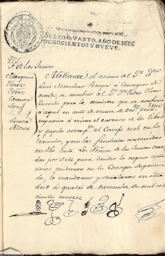 Uno de los documentos que alberga el actual Archivo Histórico Nacional (Foto: PARES)