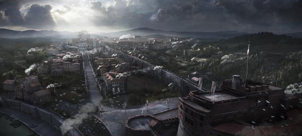 Escena del videojuego Assasins Creed