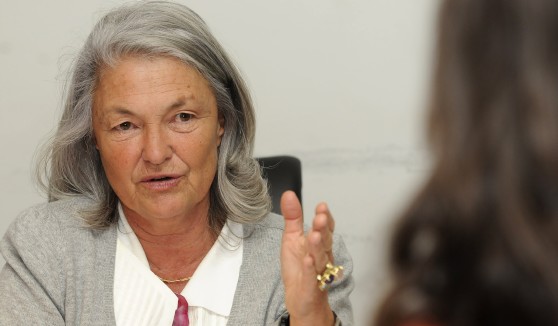 Beatriz Rodríguez Salmones, durante la entrevista a EL IMPARCIAL. (Manuel Engo)