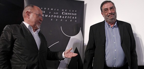 Bigas Luna y Enrique González Macho (Efe)