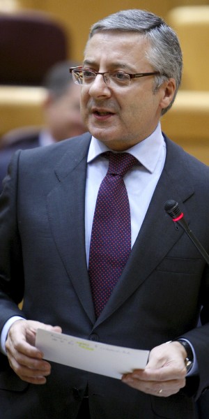 José Blanco, en el Senado. Efe