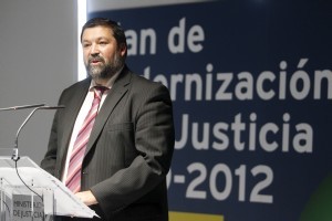 El ministro Caamaño presenta el Plan de Modernización de Justicia.