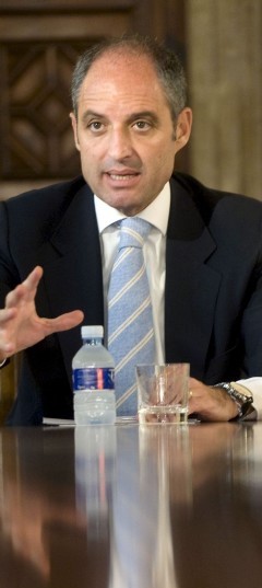 Francisco Camps, presidente de Valencia. Efe