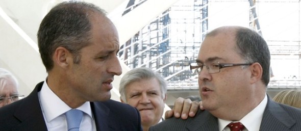 Francisco Camps y Fernando de Rosa. Efe