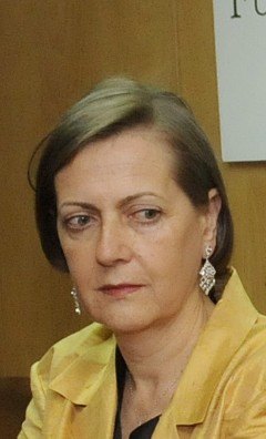 Concha D´Olhaberriague, autora de El pensamiento lingüístico de José Ortega y Gasset (Foto: Manuel Engo)