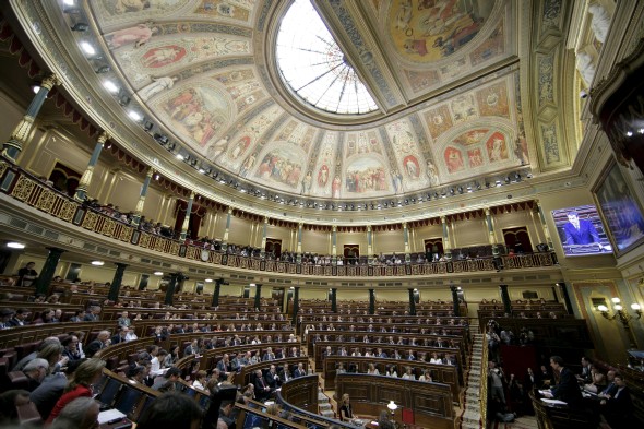 Vista panorámica del Congreso de los Diputados. Efe