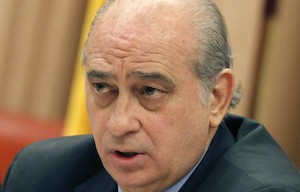 El ministro del interior, Jorge Fernández Díaz.