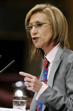Rosa Díez, diputada de UPyD. EFE