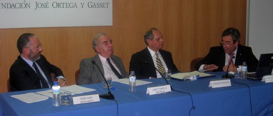 Presentación de la VIII edición del  Seminario Internacional de Estudios sobre Terrorismo. Fundación Ortega y Gasset