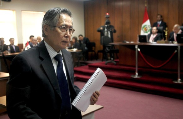 Alberto Fujimori.EFE