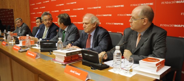 Presentación en la sala Mapfre de América Latina en la Historia Contemporánea (Foto: Manuel Engo)