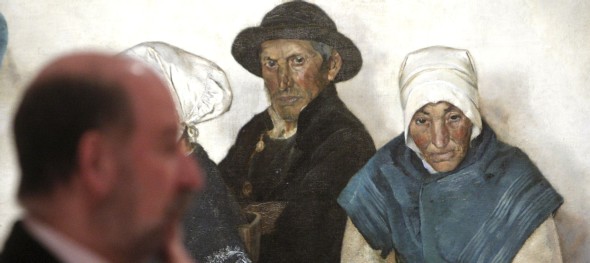 Una de las obras expuestas en la Fundación Mapfre (Efe)