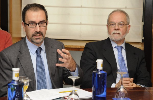José de la Peña (izq.) y Javier Nadal (dcha.)
