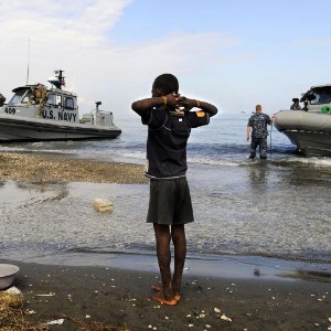 La marina de EEUU llega a Haití. Ep