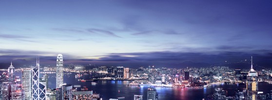 El skyline de Hong Kong