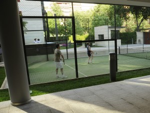 Imagen de parte de las zonas comunes de la urbanización. Manuel Engo