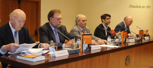 Juan José Bellod, José Antonio Sentís, Jesús Orozco, Manuel Ventero y Miguel Platón (Foto: Manuel Engo)