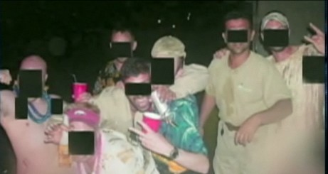 Una de las fotos difundidas, captadas del vídeo de POGO.