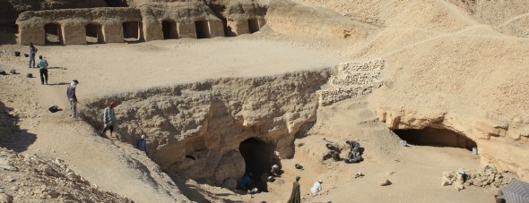 Una de las piezas halladas en la campaña encabezada por el Instituto de Estudios del Antiguo Egipto (Foto: IEAE)