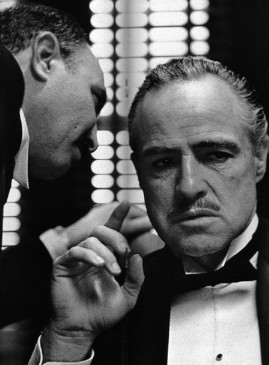 Marlon Brando en una escena de “El Padrino” de Francis Ford Coppola (1972)