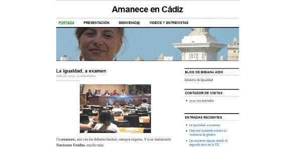 Blog de Bibiana Aído.