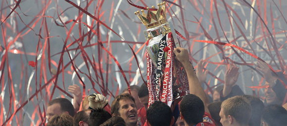 El Manchester United, campeón de la Premier League