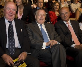 Ramón Rato, Álvarez del Manzano y Ildelfonso de Matías, dtor gerente de Metro.