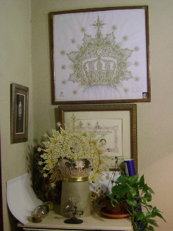 Maqueta de una corona de los hermanos Delgado. Cristina Carbón