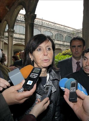María Emilia Casas, presidenta del Tribunal Constitucional.