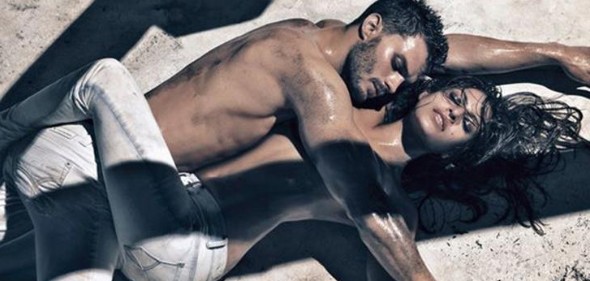 Cartel publicitario de Calvin Klein