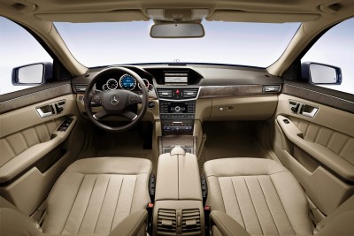 Interior del Mercedes Clase E