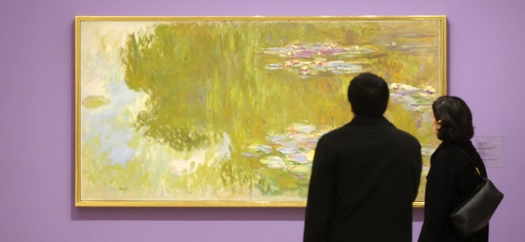 Exposición Monet y la abstracción en el Museo Thyssen (Foto: Manuel Engo)