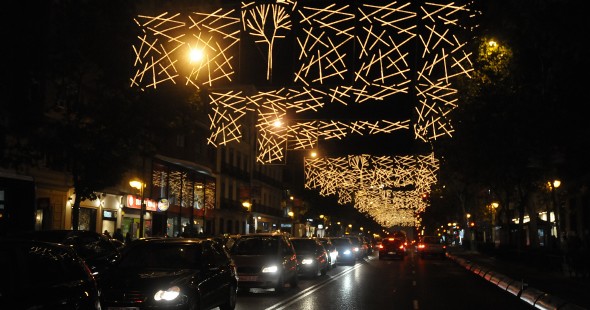Alumbrado de Navidad en Madrid (Foto: Manuel Engo)