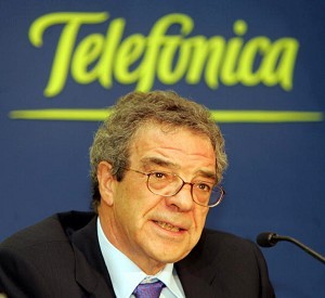 César Alierta, presidente de Telefónica.