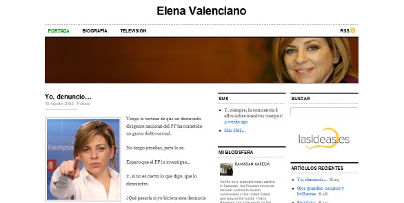 Blog de Elena Valenciano.