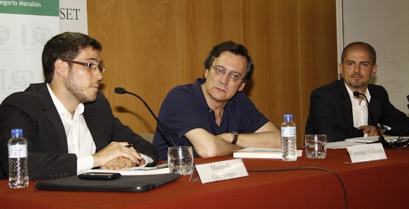 Presentación del libro 'La estrategia del pingüino. FOTO: Sandra Poveda