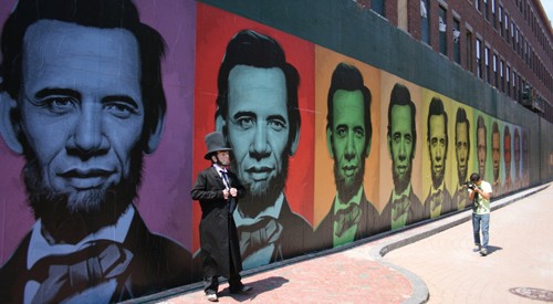 Una calle de Chicago