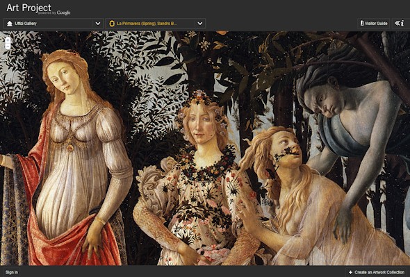 La Primavera de Botticelli (Foto: Art Project)