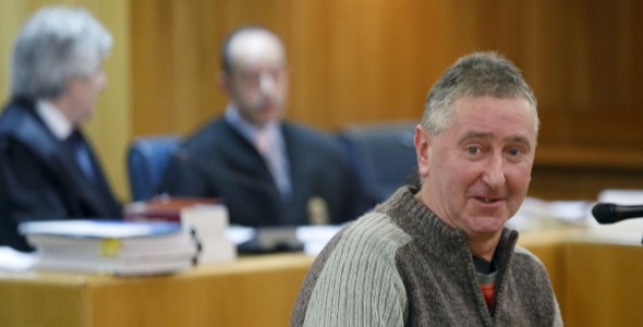 Pedro María Olano en la Audiencia Nacional. Efe