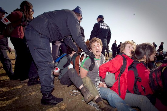 Más de 400 arrestados en Bruselas. EFE