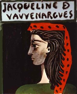 Jacqueline de Vauvenargues por Pablo Picasso